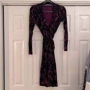 Boden Jersey Wrap Dress- Size 8